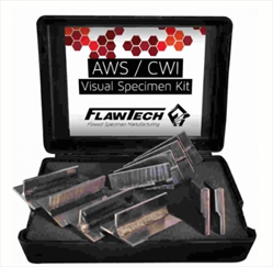 Bộ mẫu chuẩn kiểm tra khuyết tật FlawTech AWS-CWI Visual Kit (AWS-K1)